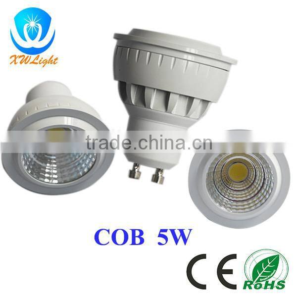 CE RHOS Gu10 5W LED COB Spotlight