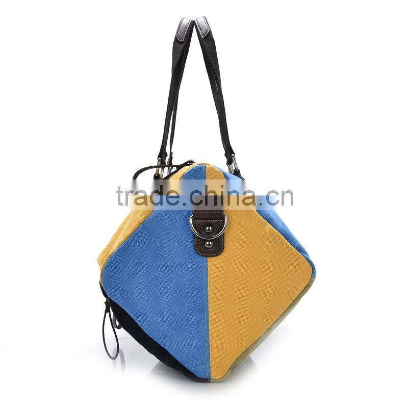 modern design wholesale genuine canvas shoulder bag