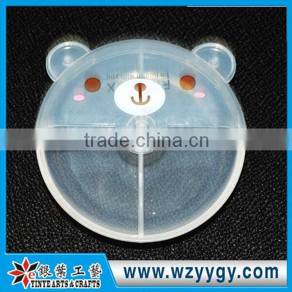 carton shape clear PP beauty organizer box