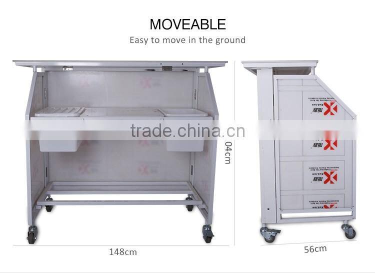 aluminum bar table leg