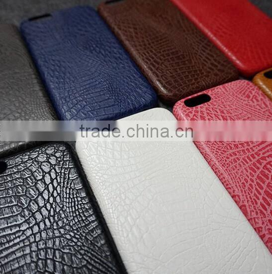 Boshiho croc skin leather waterproof phone case 2016