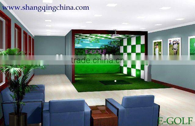 factory supply 3D indoor golf simulator