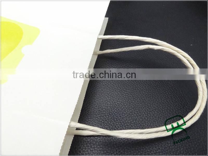 Custom printed wholesale whiite cheap kraft paper bag
