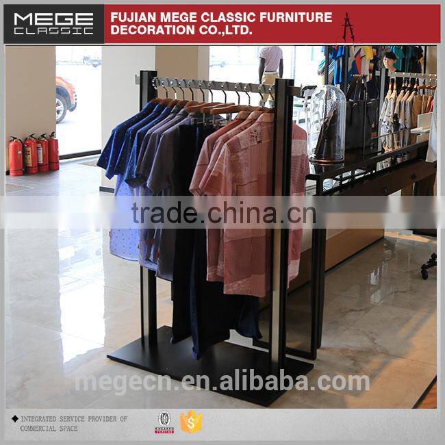Retail Clothes Store Flooring Display Stand Design