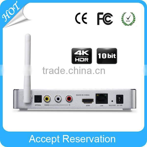 2016 Android 5.1 OS Q5 Pro Quad Core CPU Full HD 3D Multi media Player With Remote Control tv box android 10 bit color HDR