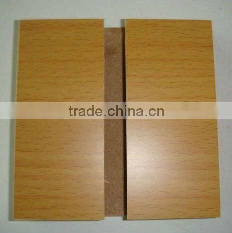 E0,E1,E2 waterproof MDFboard used for interior decoration
