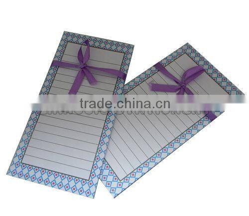 Customized logo design letter pad