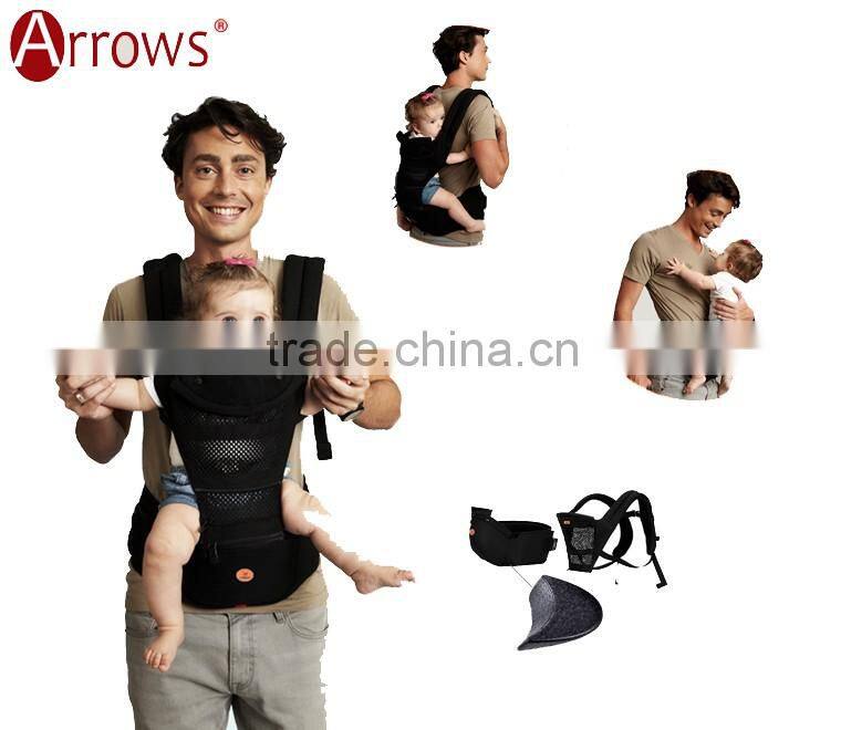 2 in 1 Multifunction Baby Infant Comfort Backpack Front Carrier Sling Wrap -Cotton