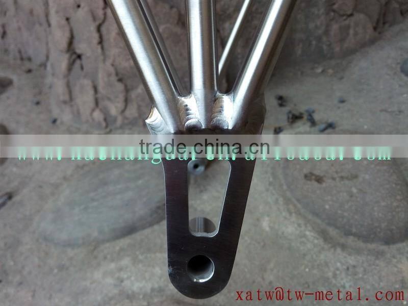 Titanium bicycle rear rack Ti rear rack titanium rear racks titanium bike rear rack xacd made