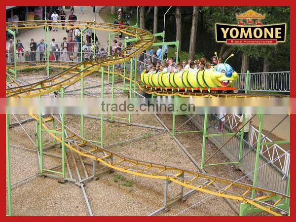 New design amusement park rides wacky worm roller coaster for sale