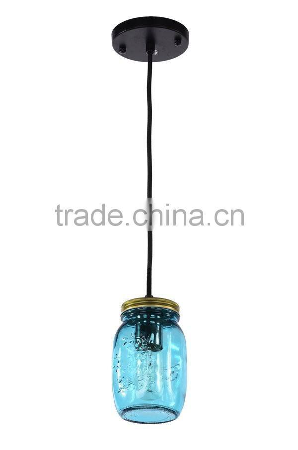 Manufacturer's hot sales glass bottle light for dining room,cafe bar,restaurant