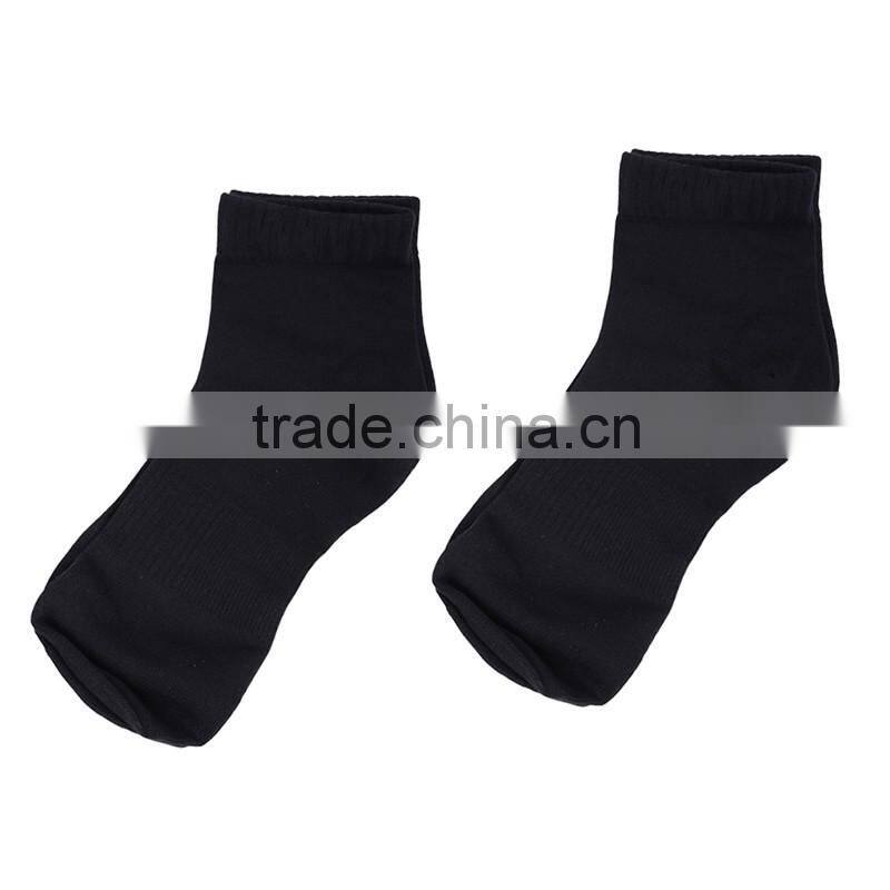 black cotton men sport basketball socks hiking socks custom china socks factory