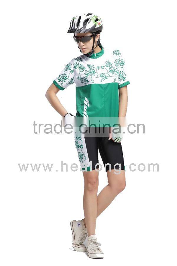 2014 fashionable women cycling jersey