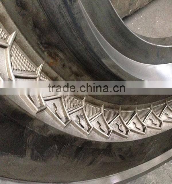 CNC Engraving 35 # Steel Forging Motorcycle Tyre Mould