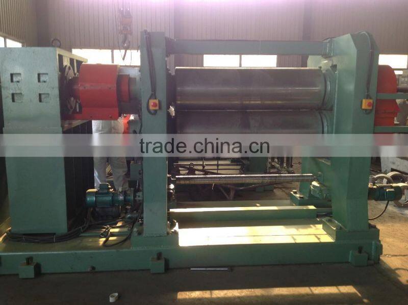 double roller calender mill machine