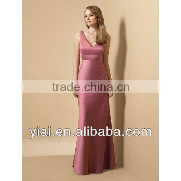 WW0087 Sleeveless Wisteria Bridesmaid Dress
