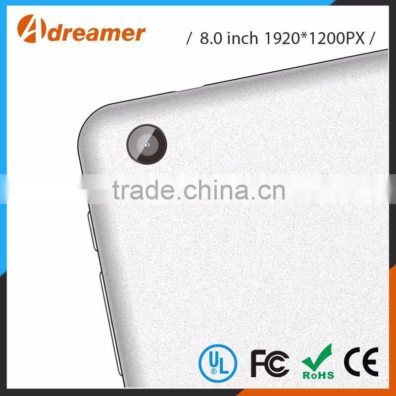 2016 new style 8 inch A64 Quad core 1920*1200 WIFI Bluetooth Tablet PC