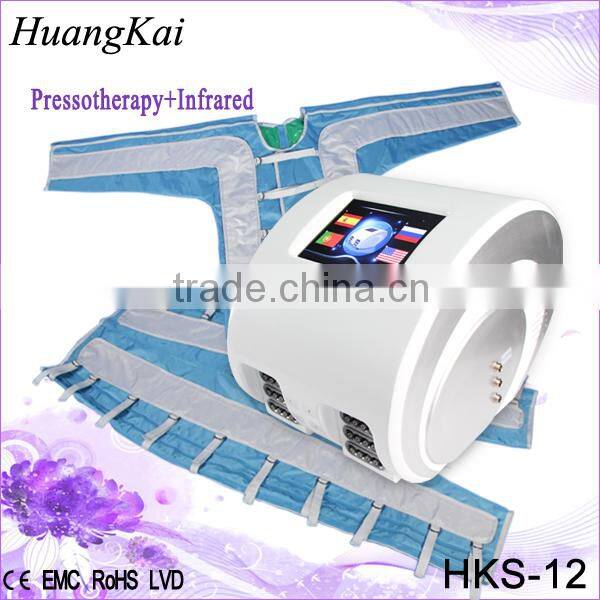 professional pressotherapy lymph drainage massage machine