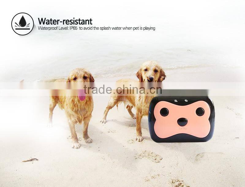 New Year 2017 Promo mini waterproof Pet Collar Small GPS Cat Dog Tracker D69 with Free Tracking Platform Vocie Monitor GEOFence