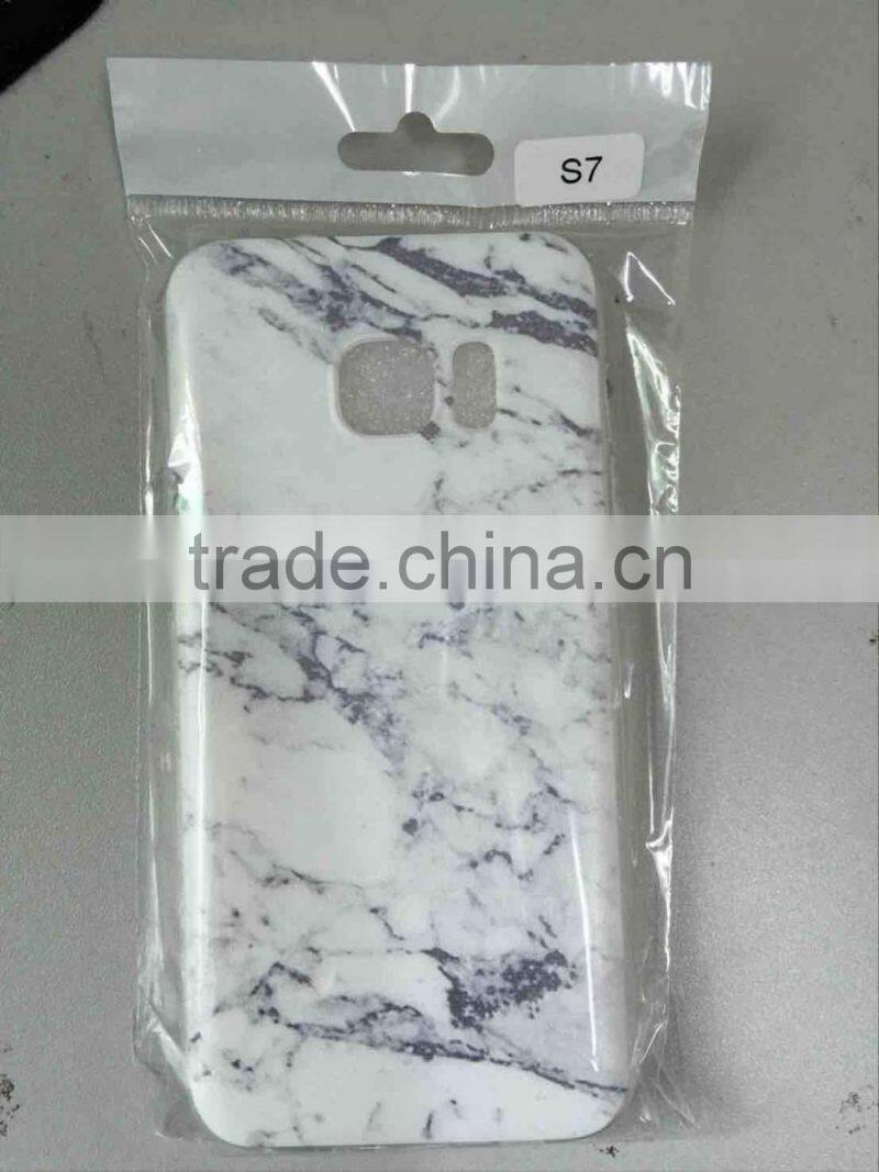 2016 wholesale white marble phone case,custom for Samsung Galaxy S7 G9300 marble print case,CREATIVE TPU case for SAMSUNG S7
