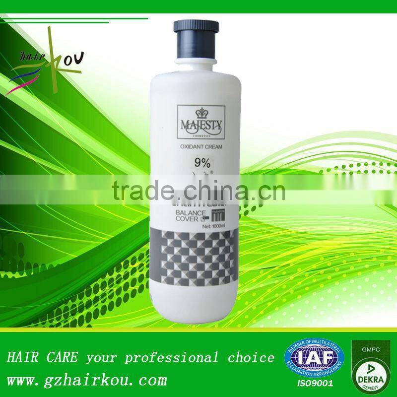No ammonia hair color peroxide hair dye developer