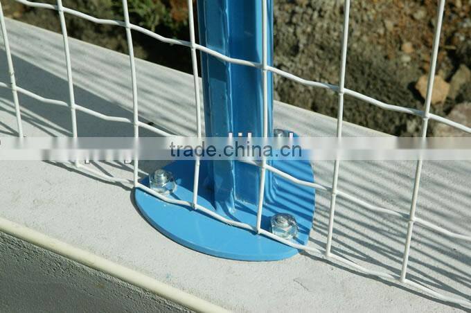 Holland wire mesh fence/PVC coated welded mesh/Wave Network