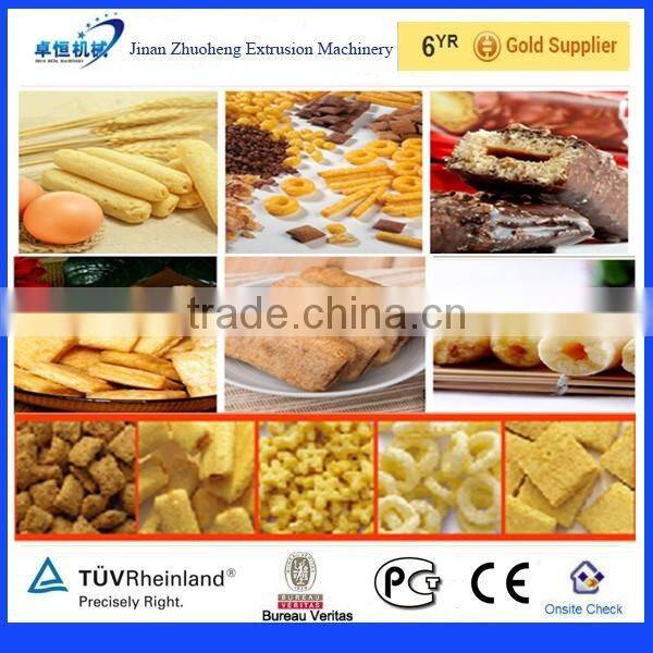 Cereal stick food machine/chocolate core filling snack food machine