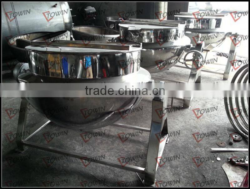 Tilting Electrical Heating Jacketed Cooking kettles