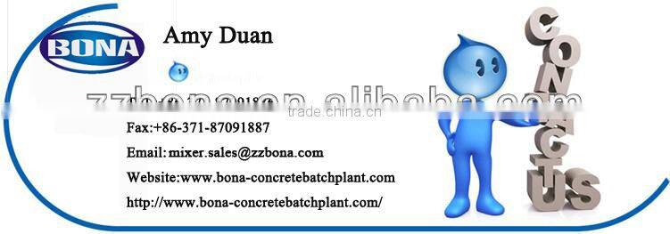 YHZS60m3 mobile concrete batching plant Installed in Czech