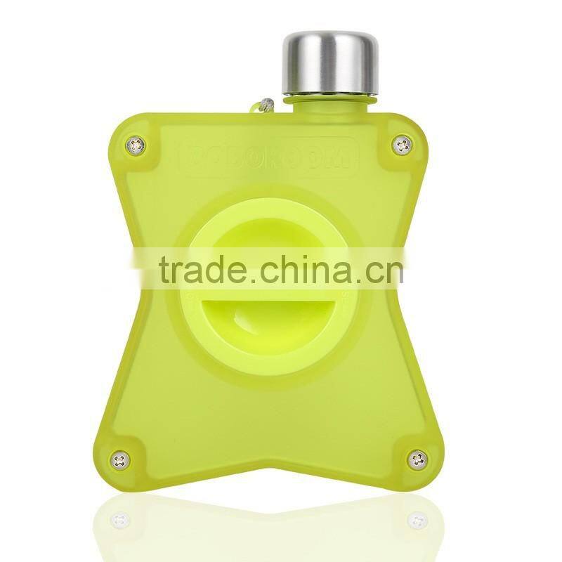 250ml clear water bottle joyshaker for star shape