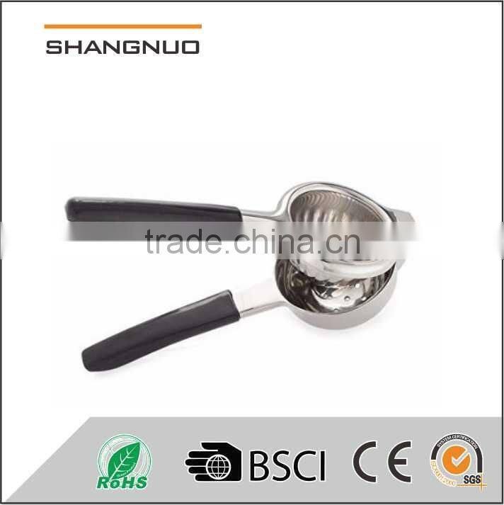 2017 Stainless Steel Lemon Squeezer citrus juicer with TPR handle