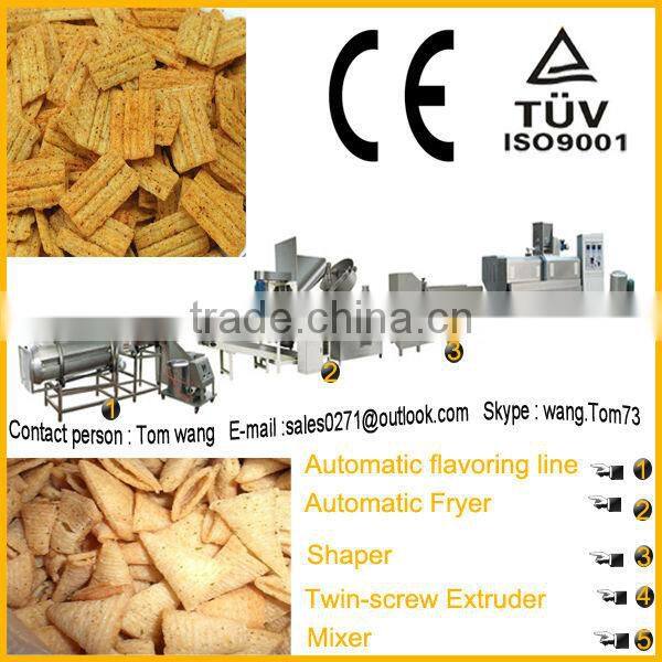 autometic and small scale snack food production line with CE