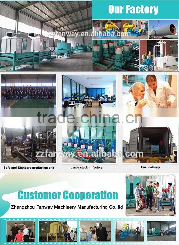 Fanway factory sell 3 tons per hour organic fertilizer production line
