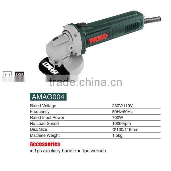 100/115mm Durable Electric Mini Portable Grinding Machine