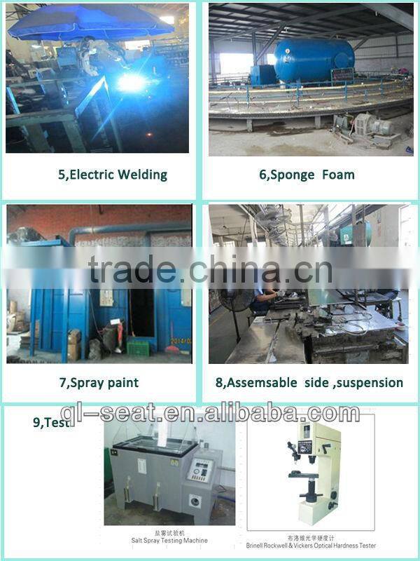 China wholesale agricultural mechanic suspension tractor seat for New Holland tractor spare parts