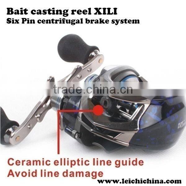 New machine cut aluminum CNC bait casting fishing reels