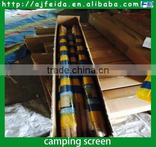 FD-163312PE Stripes beach Wind break For Camping Outdoor Use