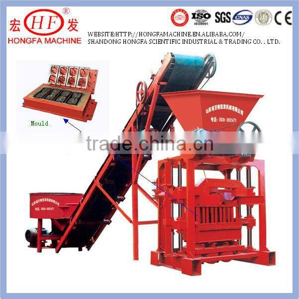 QTJ4-35B concrete brick making machinery quotation QT4-35B2 cement bricks making equipments manufacturer price