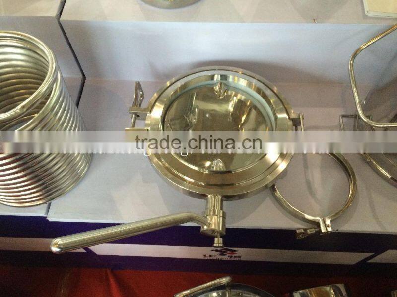 Stainless steel big size butterfly valve