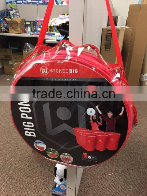 2017big pong bag,sports collector bag,foldable bin