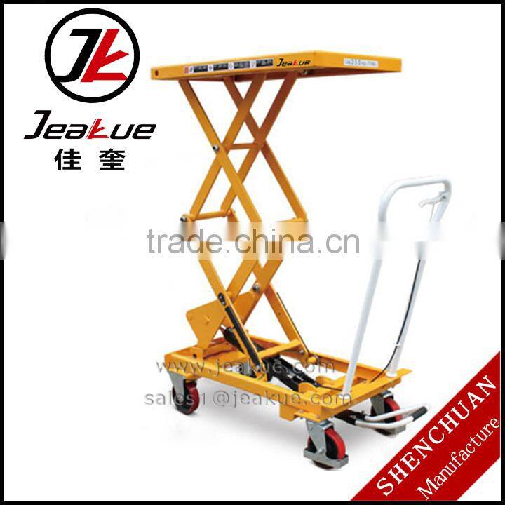 2015 New 800kg Ecomomical Pedal Hydraulic lift table