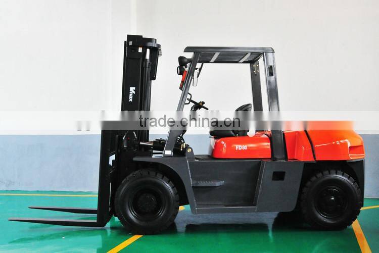 2017 China Brand New Best Selling Design high quality rough terrain diesel forklift