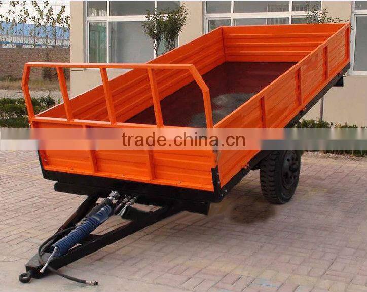 QLN404 cheap wheel mini tractor trailer