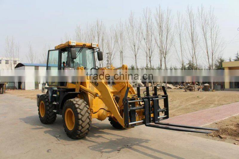 Mini wheel loader ZL16F, with CE certification,with cab or sunshade