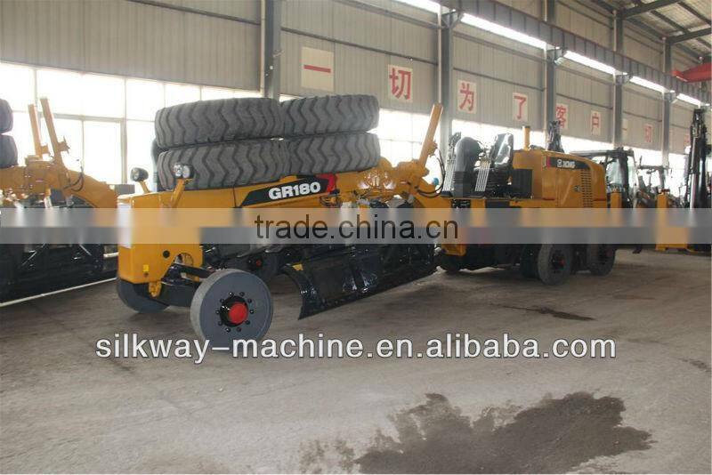 180HP Motor Grader GR180 with Cummis Engine with Triple Ripper