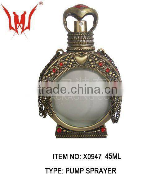 Charming OX Horn Metal Bottle ,Alloy Bottle