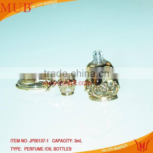 Elegant Glass Jewelry Perfume Bottle For Women