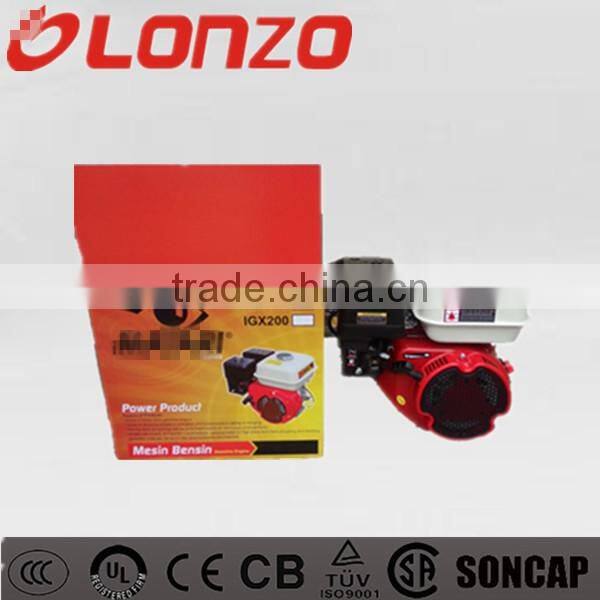 Lonzo Brand New Gasoline Engine 168F 6.5HP High Performance