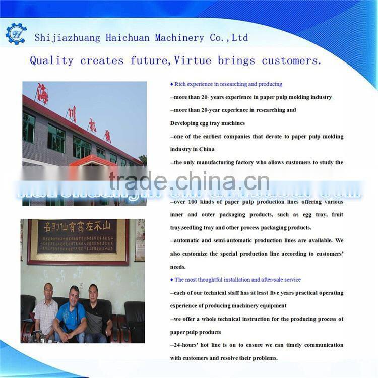 Fully automatic egg tray production line