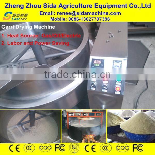 Garri Cassava Flour/Garri Frying Processing Machine in Ghana